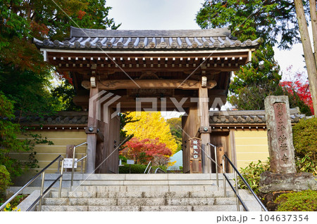 鎌倉 紅葉が美しい浄妙寺 鎌倉 紅葉が美しい浄妙寺 104637354