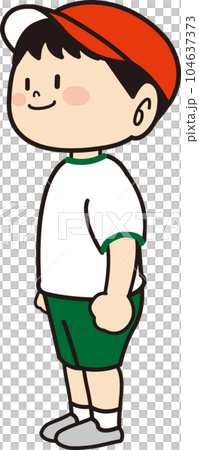 boy in gym clothes 05 104637373