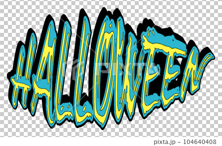 HALLOWEEN character material 104640408