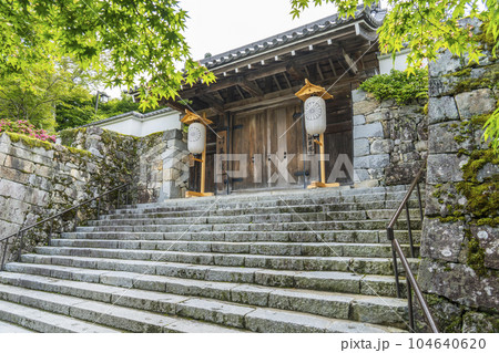 京都大原　三千院御殿門 104640620