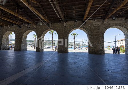 Warehouse of S. Marco salt in Koper, Slovenia 104641828
