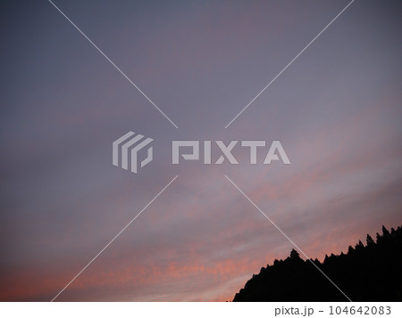 夕焼け 104642083