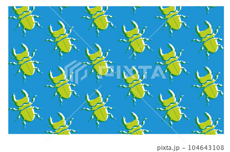 版ズレクワガタの背景パターン 104643108