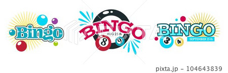 Bingo and gambling games, entertainment and fun Bingo and gambling games, entertainment and fun 104643839