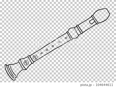 Line drawing simple illustration recorder - Stock Illustration ...