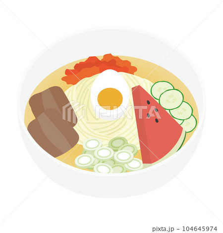 冷麺のイラスト 104645974