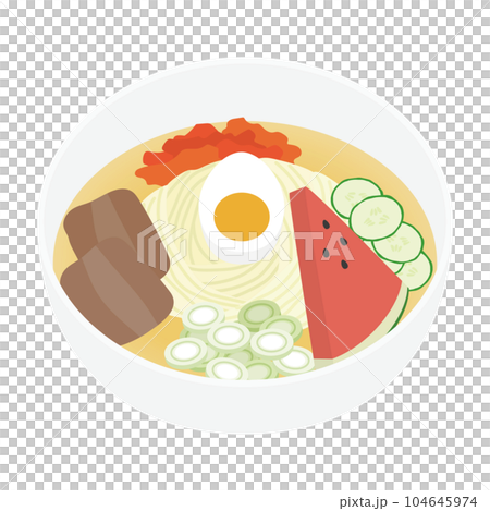 冷麺のイラスト 104645974