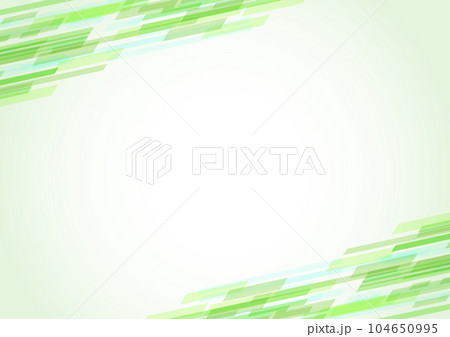 緑のデジタルフレーム背景	 104650995