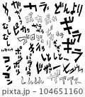 漫画の擬音　自然現象の音001 104651160
