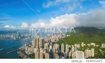 July 4 2023 Kennedy Town located on the western side Island HK July 4 2023 Kennedy Town located on the western side Island HK 104651425