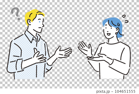 人物 上手に英語を話せない人 人物 上手に英語を話せない人 104651555