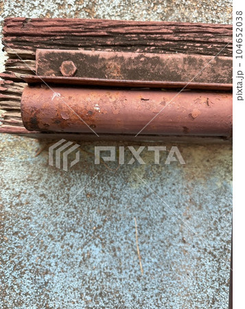 rust on the metal sheet, wooden, rusty metal background, rust on the metal sheet, wooden, rusty metal background, 104652038