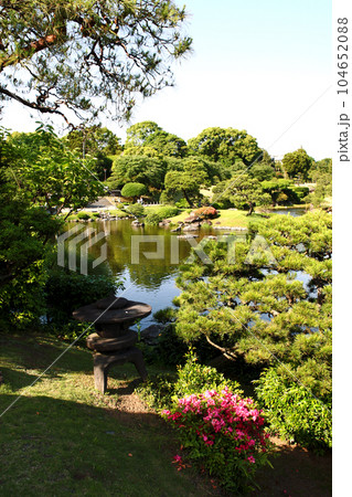 熊本の観光名所　水前寺成趣園（水前寺公園） 104652088