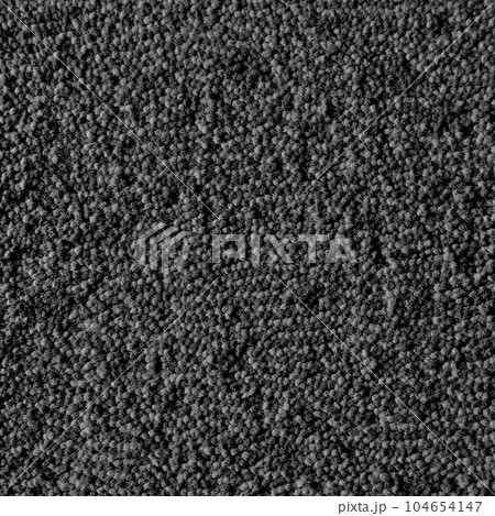 Seamless black and white carpet rug texture background from above 104654147
