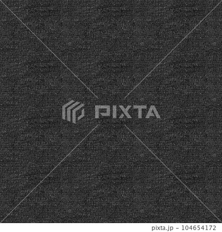 Seamless black and white carpet rug texture background from above 104654172