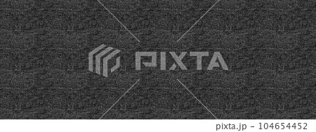 Seamless black and white carpet rug texture background from above 104654452