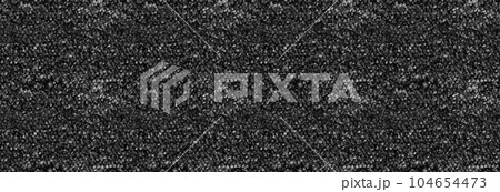 Seamless black and white carpet rug texture background from above 104654473