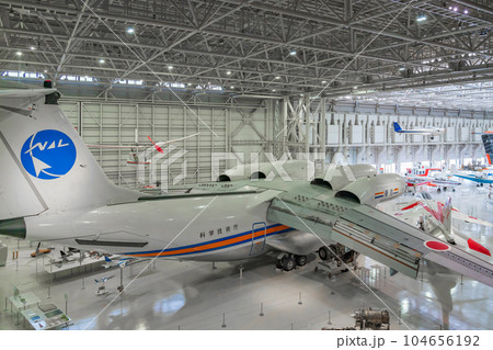 岐阜かかみがはら航空宇宙博物館、館内〈岐阜県各務原市〉 岐阜かかみがはら航空宇宙博物館、館内〈岐阜県各務原市〉 104656192