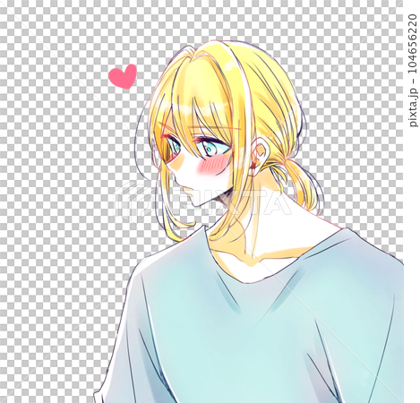 Blond man Koi Blond man Koi 104656220