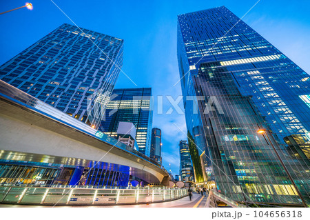 日本の東京都市景観 渋谷ストリームや桜丘口再開発など“東急村”の渋谷6棟がズラリと並ぶ=7月2日 日本の東京都市景観 渋谷ストリームや桜丘口再開発など“東急村”の渋谷6棟がズラリと並ぶ=7月2日 104656318