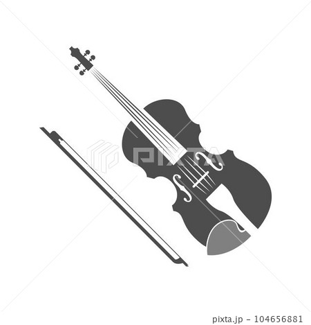 Violin logo icon design Violin logo icon design 104656881