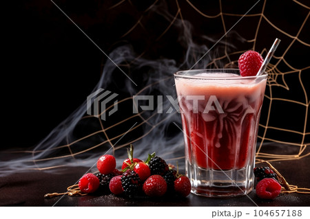 Fruit cocktail for Halloween Fruit cocktail for Halloween 104657188