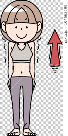 Women stretching 104662599