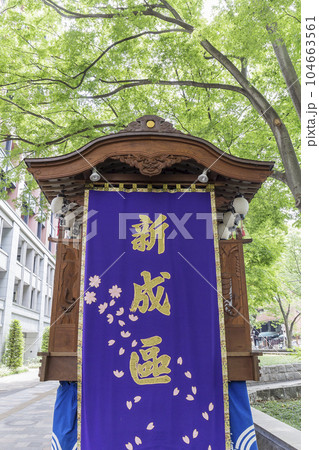 山車祭り 夏祭り ハヤシ 山車 だしまつり 木製 山車祭り 夏祭り ハヤシ 山車 だしまつり 木製 104663561