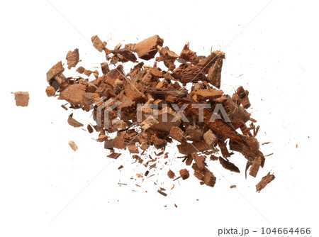 Coconut peel husk flying explosion, coconut chopped big L size abstract cloud fly. Coconut shell peel fertilizer splash throwing in Air. White background Isolated high speed shutter, freeze action Coconut peel husk flying explosion, coconut chopped big L size abstract cloud fly. Coconut shell peel fertilizer splash throwing in Air. White background Isolated high speed shutter, freeze action 104664466