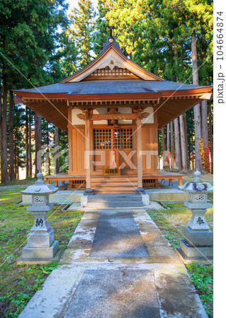 石動神社 社殿 新潟県南魚沼市 石動神社 社殿 新潟県南魚沼市 104664874