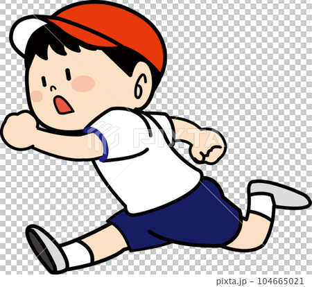 A boy running 104665021