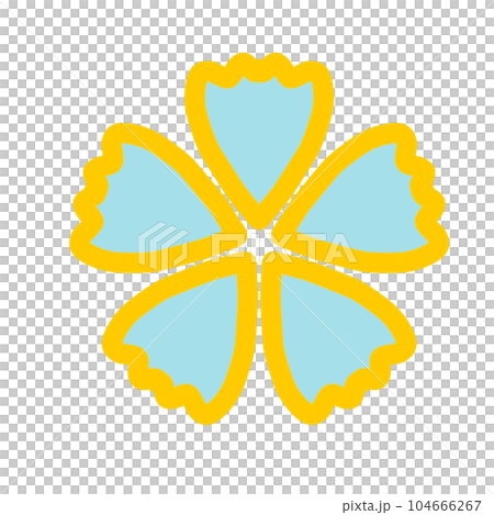 clover icon in flat style clover icon in flat style 104666267