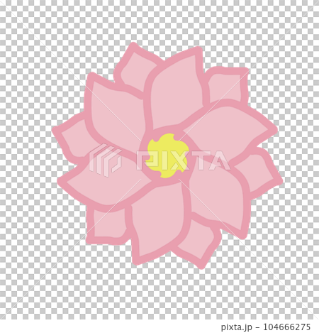paper art of beautiful lotus flower paper art of beautiful lotus flower 104666275