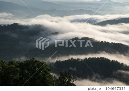 絶景雲海 104667333