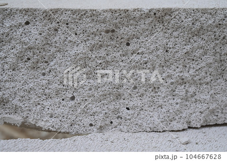 grey cement brick for construction industry 104667628