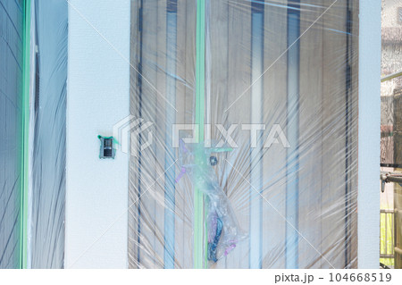 足場　外壁塗装 104668519