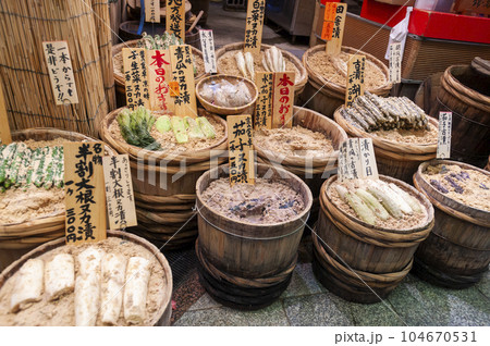 漬物　錦市場　京都市 104670531