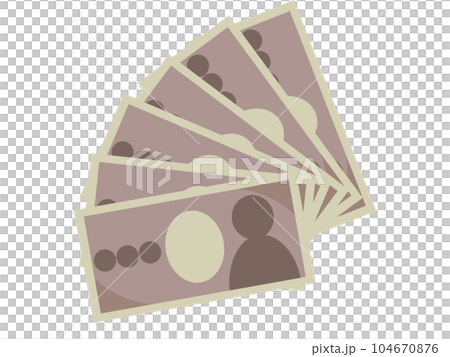 Simple money illustration Simple money illustration 104670876