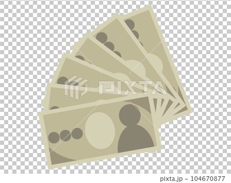 Simple money illustration 104670877