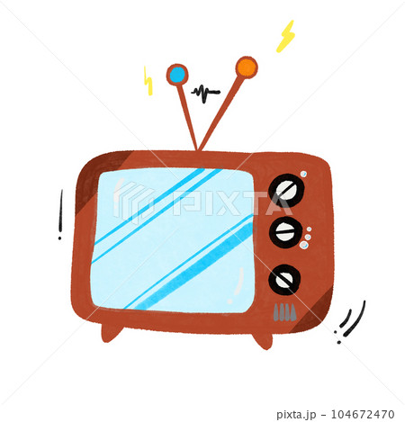 TV vintage television 104672470