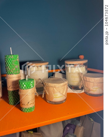 Soy candles 104673872