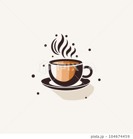 Coffee cup vector logo design,Premium coffee shop logo. Cafe mug icon, Coffee cup vector logo design,Premium coffee shop logo. Cafe mug icon, 104674459