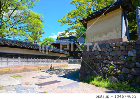 卯辰山寺院群　七面小路　町並み　金沢市 104674655