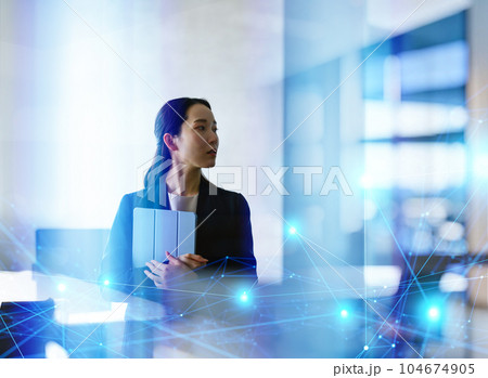 オフィスワーカーの女性 104674905