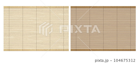 すだれ水彩画2種 104675312