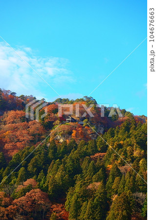 立石寺　山寺　紅葉　黄葉 104676663