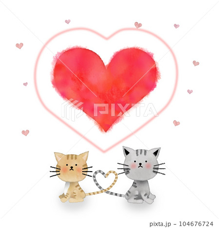 ハートシッポ♡仲良し黒猫☆ハロウィン 仲良し♡ハートシッポのとらさん⑥