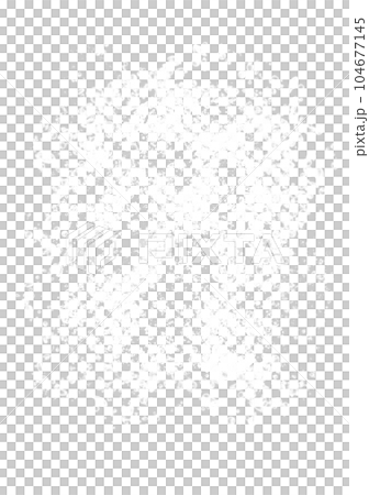 画面に向かって無尽蔵にスプラッシュする単色イラスト 104677145