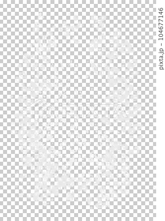 画面に向かってスプラッシュする単色イラスト 104677146