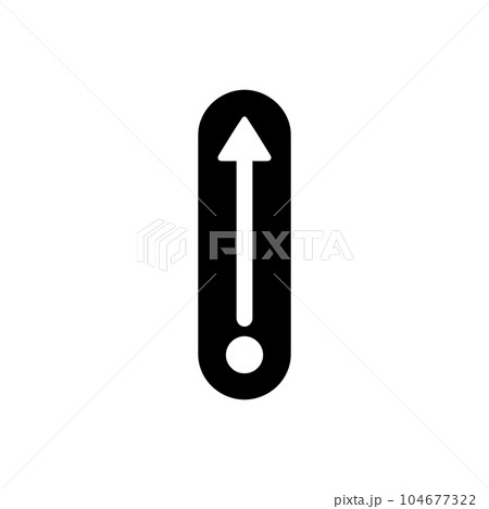High temperature icon 104677322